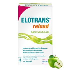 ELOTRANS® reload Apfel-Geschmack 15x7,45 g из немецкой аптеки