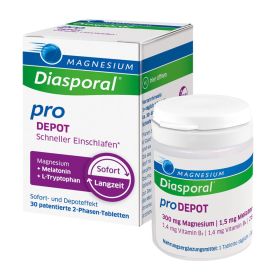 Magnesium-Diasporal pro DEPOT Schneller Einschlafen – Tabletten 30 St из немецкой аптеки