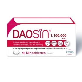 DAOSiN® Tabletten bei Histaminintoleranz, hochdosiert, 1,1 Mio. HDU 1 10 St из немецкой аптеки