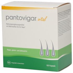 Pantovigar vital Kapseln für normales Haarwachstum 180 St из немецкой аптеки