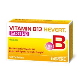 Vitamin B12 Hevert 500 µg 120 St из немецкой аптеки