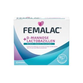 FEMALAC D-Mannose + Lactobazillen 10 St из немецкой аптеки