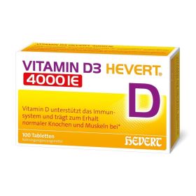 Vitamin D3 Hevert 4000 IE 100 St из немецкой аптеки