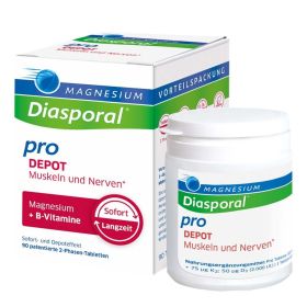 Magnesium-Diasporal® Pro DEPOT Muskeln und Nerven 90 St из немецкой аптеки