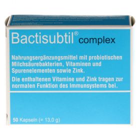 BACTISUBTIL Complex Kapseln – PZN 4479749
 из немецкой аптеки