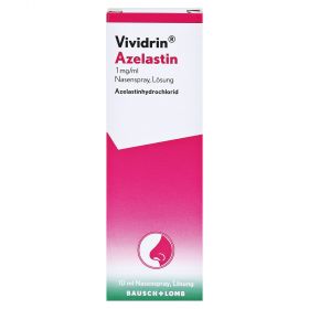 Vividrin Azelastin Nasenspray – PZN 12910552
 из немецкой аптеки
