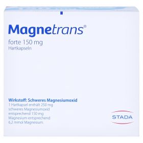 Magnetrans forte 150 mg Hartkapseln – PZN 3127853
 из немецкой аптеки