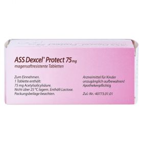 ASS Dexcel Protect 75mg – PZN 9372849
 из немецкой аптеки