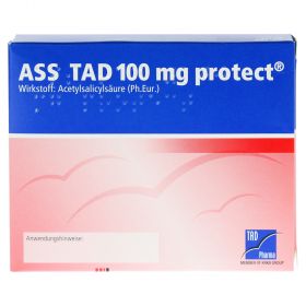 ASS TAD 100mg protect – PZN 3828202
 из немецкой аптеки