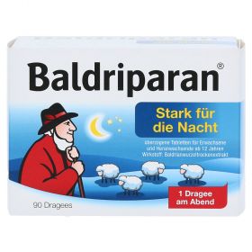 Baldriparan Stark für die Nacht – PZN 215657
 из немецкой аптеки
