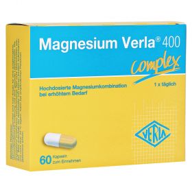 Magnesium Verla 400 Kapseln – PZN 13984512
 из немецкой аптеки
