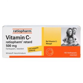 Vitamin C-ratiopharm retard 500mg – PZN 7260885
 из немецкой аптеки