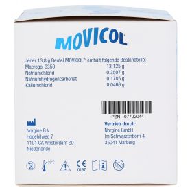 Movicol Beutel – PZN 7722044
 из немецкой аптеки
