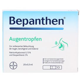 Bepanthen Augentropfen – PZN 829388
 из немецкой аптеки