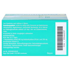 Aspirin plus C – PZN 3464237
 из немецкой аптеки