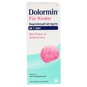 Dolormin für Kinder Ibuprofensaft 40mg/ml – PZN 11528543
 из немецкой аптеки