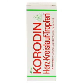 Korodin Herz-Kreislauf – PZN 4906588
 из немецкой аптеки