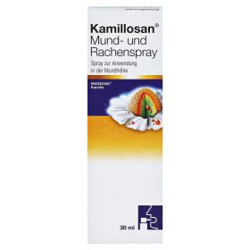 Kamillosan Mund- und Rachenspray – PZN 5973405
 из немецкой аптеки