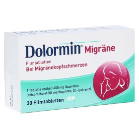 Dolormin Migräne – PZN 1754592
 из немецкой аптеки