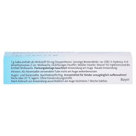 Bepanthen Augen- und Nasensalbe – PZN 1578675
 из немецкой аптеки