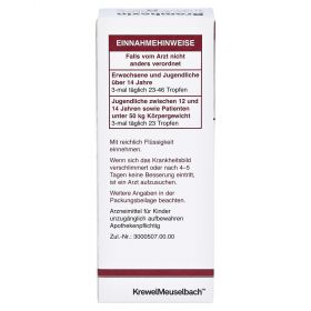 Bromhexin Krewel Meuselbach 8mg/ml – PZN 4568878 из немецкой аптеки