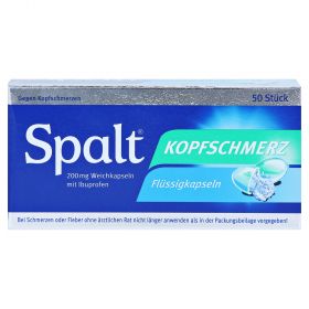 Spalt Kopfschmerz 200mg Weichkapseln – PZN 659957
 из немецкой аптеки