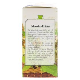 SCHWEDENKRÄUTER Tee – PZN 141574
 из немецкой аптеки