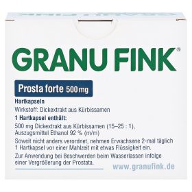 GRANU FINK Prosta forte 500mg – PZN 10011938
 из немецкой аптеки