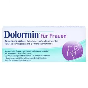 Dolormin für Frauen mit Naproxen – PZN 2434139
 из немецкой аптеки