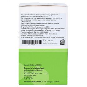 URALYT-U Granulat – PZN 1214281
 из немецкой аптеки