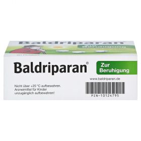 Baldriparan Zur Beruhigung – PZN 10124795
 из немецкой аптеки