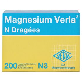 Magnesium Verla N Dragees – PZN 4911945
 из немецкой аптеки