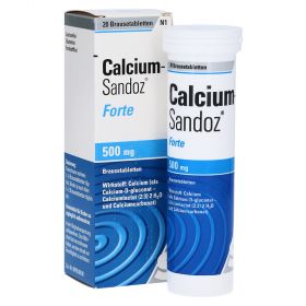Calcium-Sandoz Forte 500mg – PZN 169644
 из немецкой аптеки