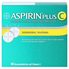 Aspirin plus C – PZN 3464237
 из немецкой аптеки