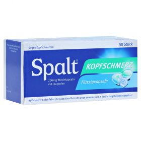 Spalt Kopfschmerz 200mg Weichkapseln – PZN 659957
 из немецкой аптеки