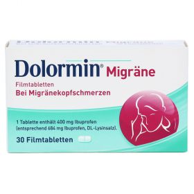 Dolormin Migräne – PZN 1754592
 из немецкой аптеки