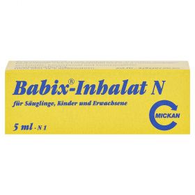Babix-Inhalat N – PZN 4459652
 из немецкой аптеки