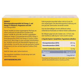 Esprico Kaukapseln – PZN 1464428
 из немецкой аптеки