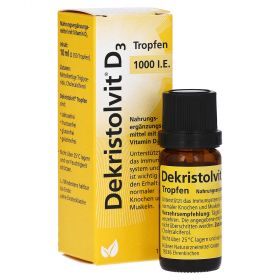 DEKRISTOLVIT D3 1.000 I.E. Tropfen – PZN 13867108
 из немецкой аптеки