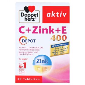 Doppelherz aktiv C + Zink + E 400 Depot – PZN 2561607
 из немецкой аптеки