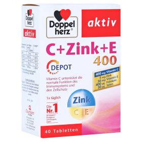 Doppelherz aktiv C + Zink + E 400 Depot – PZN 2561607
 из немецкой аптеки