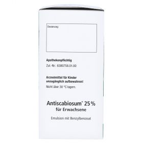 Antiscabiosum 25% – PZN 7286755
 из немецкой аптеки
