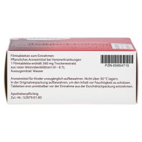 Antistax extra Venentabletten – PZN 5954715
 из немецкой аптеки