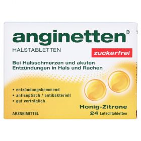 Anginetten Halstabletten zuckerfrei – PZN 188110
 из немецкой аптеки