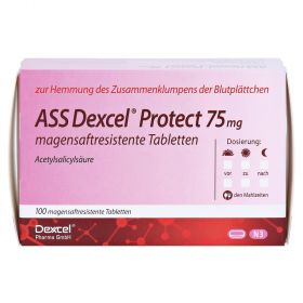 ASS Dexcel Protect 75mg – PZN 9372849
 из немецкой аптеки