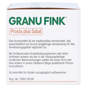 GRANU FINK Prosta plus Sabal – PZN 10318128
 из немецкой аптеки