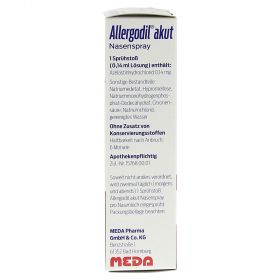 Allergodil akut – PZN 3436979
 из немецкой аптеки