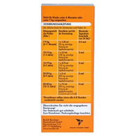 Nurofen Junior Fieber- & Schmerzsaft Erdbeer 40 mg/ml – PZN 7776471
 из немецкой аптеки