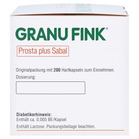 GRANU FINK Prosta plus Sabal – PZN 10318128
 из немецкой аптеки