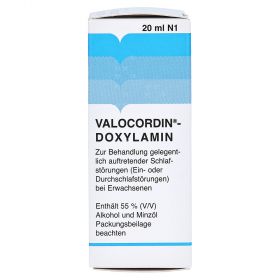 Valocordin-Doxylamin – PZN 1741419
 из немецкой аптеки
